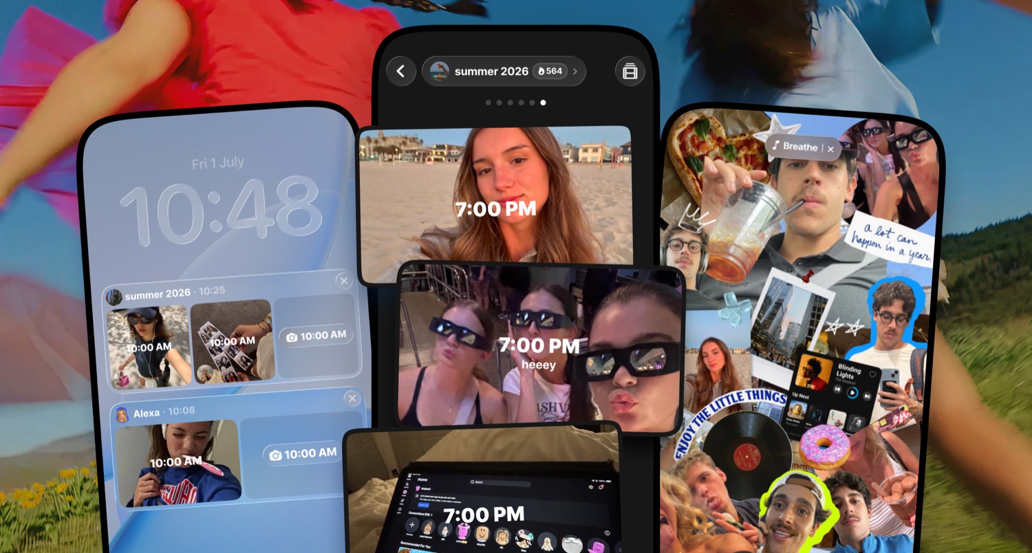 Yope — lock-screen delivery, AI recaps, group photo-chats and custom profiles